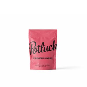 Buy Potluck Strawberry Gummies Online Green Society