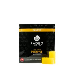 Buy Faded Cannabis Co. Pineapple Jelly Blocks Online Green Society