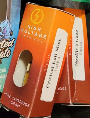 High Voltage Extracts Sauce Carts photo review