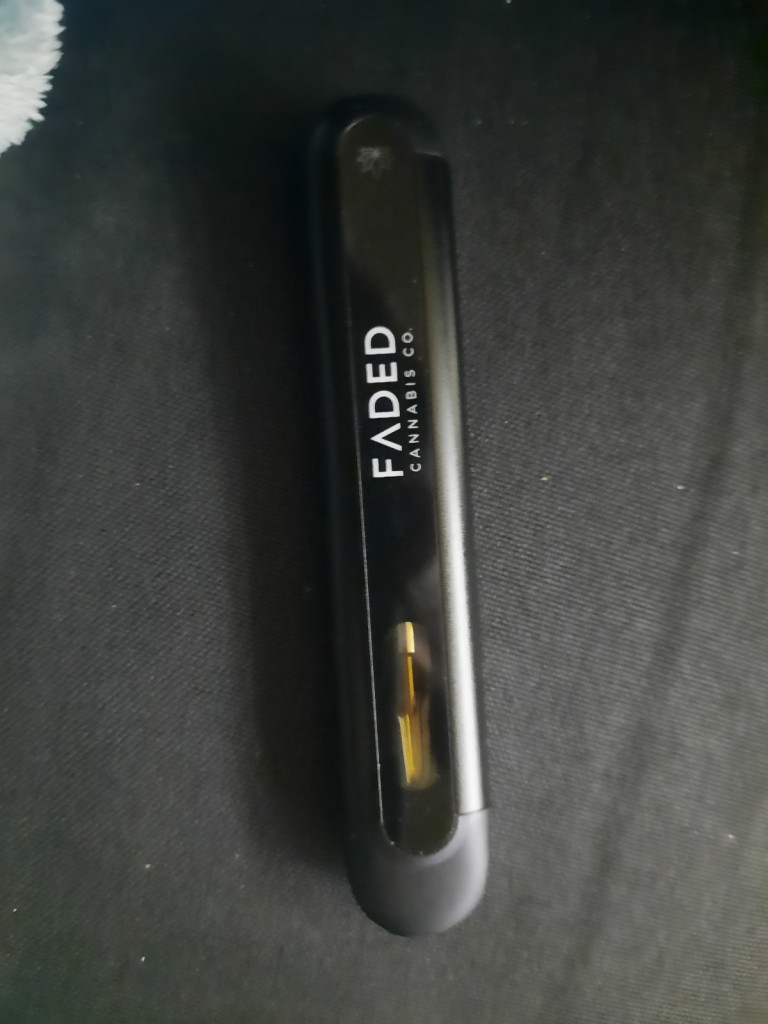 Faded Cannabis Co. 2mL Live Resin Vape Pens photo review